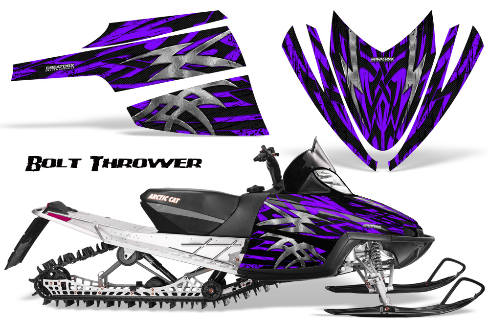 Arctic Cat M Series CrossFire Graphics Kit Bolt Thrower Purple